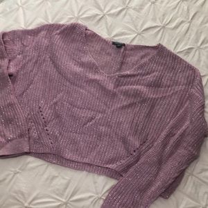 Wild Fable Cropped Sweater